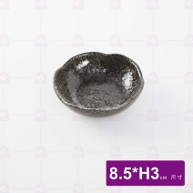 天目雲彩梅花味碟3.5吋 8.5x3cm