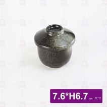 天目雲彩茶碗蒸 W7.6xH6.7cm