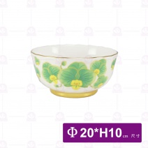 【大同磁器】綠蝴蝶蘭餐具組-17件組 