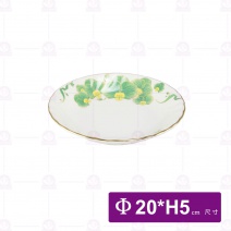 【大同磁器】綠蝴蝶蘭餐具組-17件組 