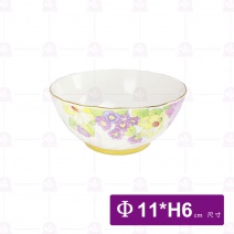 【大同磁器】新百花香餐具組-17件組