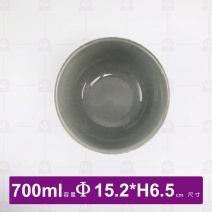 6吋 碗-琉璃灰