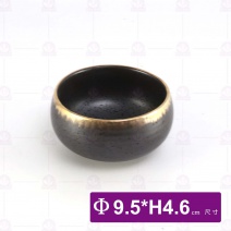 3.5吋描金-圓缽
