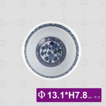 【日本】5吋深井 赤繪