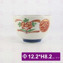 【日本】4.8吋深井 赤繪