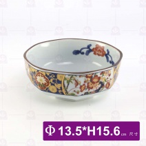 【日本】5吋八角缽 錦花