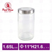 【日本寶馬】玻璃密封罐(TA-G-1650)-1.65L 