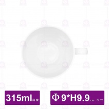 【全國磁器】全國馬克杯(C90)-315ml