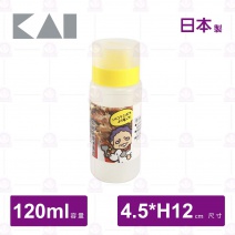 【日本貝印】3孔式醬料罐-黃色(DS-1015)