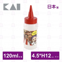 【日本貝印】醬料瓶(細孔)-紅色(DS-1016)
