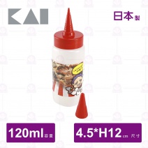 【日本貝印】醬料瓶(細孔)-紅色(DS-1016)