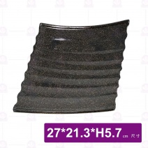 金沙1331高腳菱形盤-27x21.3xH5.7cm