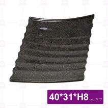 金沙1333高腳菱形盤-40x31xH8cm