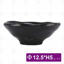 金沙B11陶紋造型碗-Φ12.5xH5cm