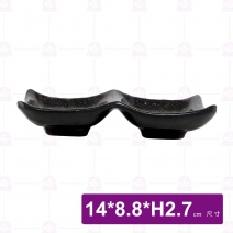 金沙F1二格陶紋豆油池-14x8.8xH2.7cm