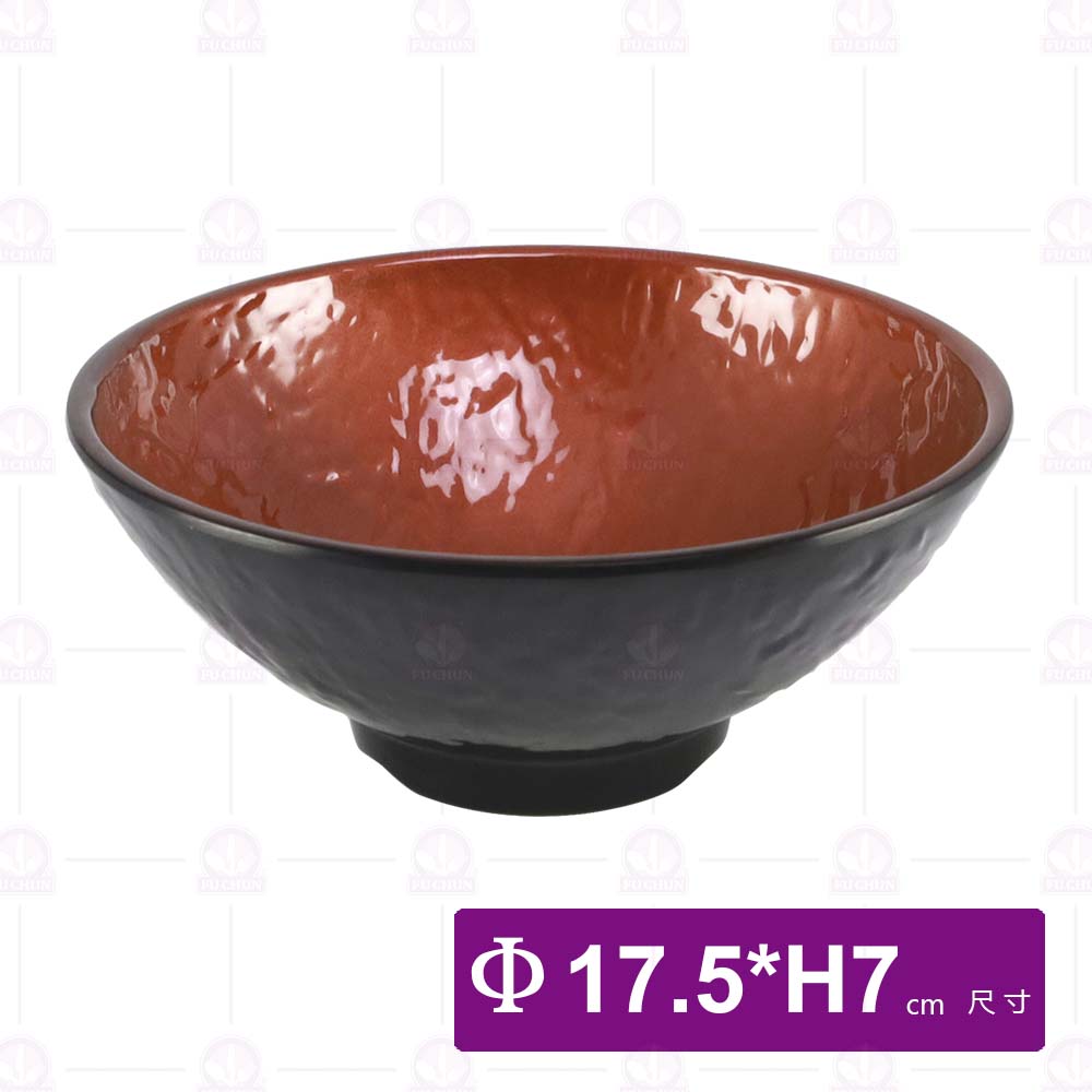 九谷B5石紋拉麵碗-Φ17.5xH7cm