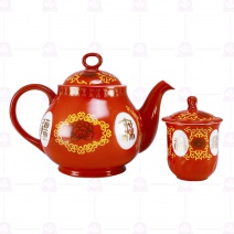 【大同磁器】福壽茶具組-22件組