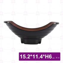 九谷1210日式料理碗-15.2x11.4xH6cm