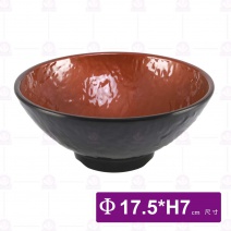 九谷B5石紋拉麵碗-Φ17.5xH7cm