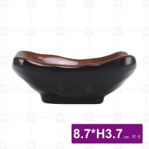九谷F3方形醬料碟-8.7xH3.7cm