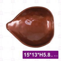 九谷F6高腳造形碗-15x13xH5.8cm