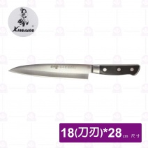 【KINDAIRO金太郎】三合鋼尖型長水果刀(無盒)-18cm