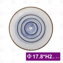 7吋多彩淺盤-Φ17.8xH2cm