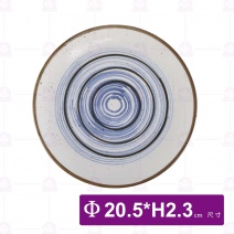 8吋多彩淺盤-Φ20.5xH2.3cm