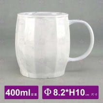 大理石馬克杯(土色)-400nl
