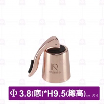 騎士頭盔酒塞(玫瑰金)-Φ3.8xH9.5cm