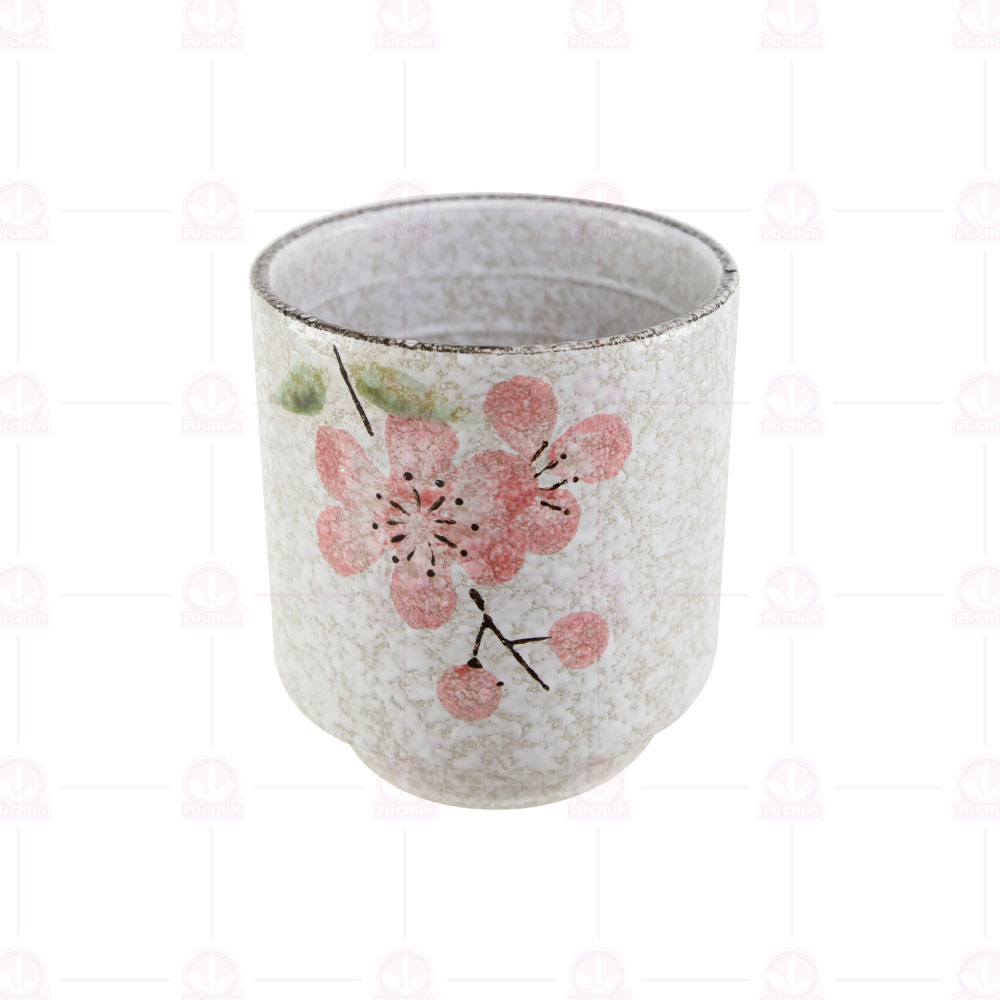 紅梅 PL09 麥茶杯 Φ7.5x8.5cm(10入/盒)