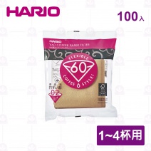 【日本HARIO】VCF-02-100M濾紙 1-4杯用
