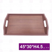 【HS】JA343 陶面雙耳托盤-梧桐(12入/盒)
