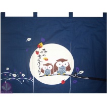 A379 貓頭鷹門簾(3片/組)單片30*60cm