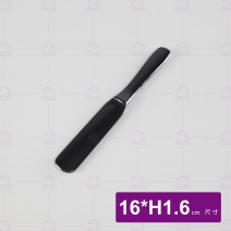 【HS】107 竹筒匙  黑 16x1.6cm