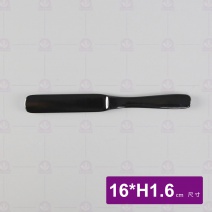 【HS】107 竹筒匙  黑 16x1.6cm