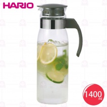 【日本HARIO】RPLN-14-CGR 耐熱冷水壺 1.4L-灰