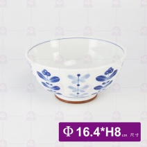 【日本進口】夏木立麵碗 6吋