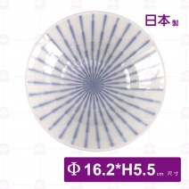 【日本】焦點十草6.5吋茶漬碗-Φ16.2xH5.5cm