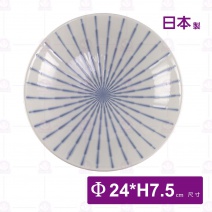 【日本】焦點十草10吋拉麵碗-Φ24xH7.5cm