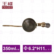 【王樣OSAMA】玫瑰金細口壺(木把手,ST珠頭)-350ml