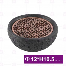 黑色隕石碗12cm - 分子料理
