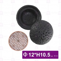 黑色隕石碗12cm - 分子料理