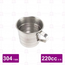 304不銹鋼量杯 (1 CUP) 220cc