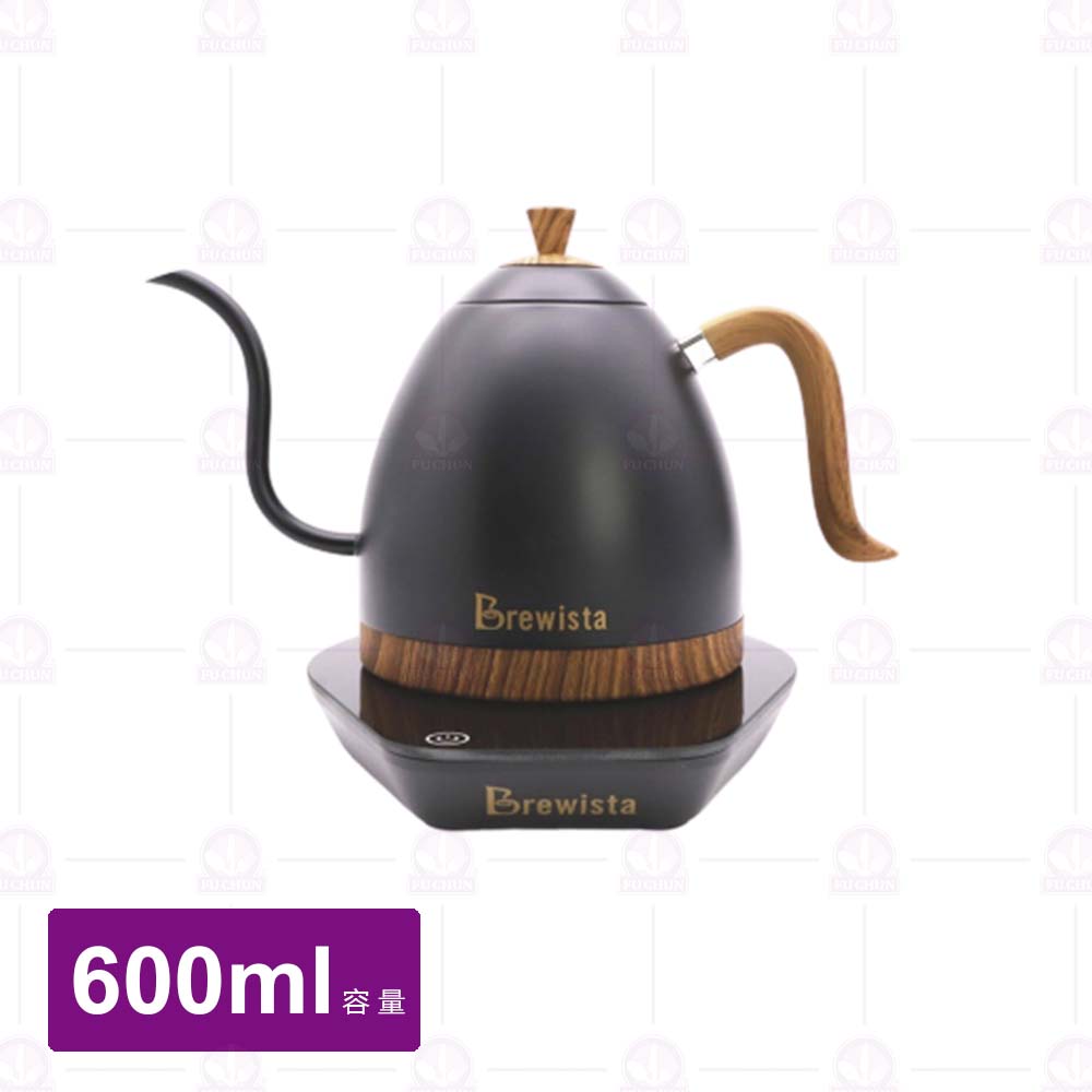 【Brewista】智能控溫不鏽鋼電水壺 啞光黑