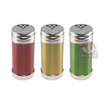 ST彩色萬用胡椒罐(高)-大 Φ6xH15cm/紅.黃.綠色(單入)