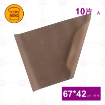 【三能】SN04706玻璃纖維塗層不沾布(10入)