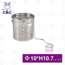 【C&C】304魯料籃-Φ10xH10.7cm