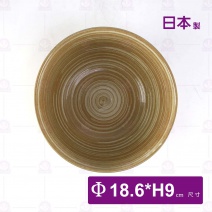 【日本】羅馬紋 7.5吋碗-Φ18.6xH9cm