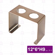 凱旋門雙格手卷架(香檳金)-12x6xH9cm